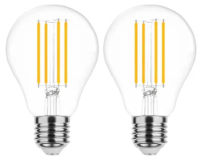 Produktbild von Modee E27 LED Filamentlampe 10W 1350lm 2700K Warmweiß 2 Stück