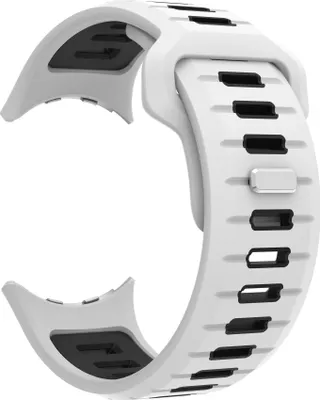 Produktbild von INF 45mm Silikon Sportarmband für Google Pixel Watch 3 Weiß