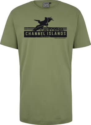 Produktbild von Übergrößen T-Shirt Channel Island schwarz AHORN SPORTSWEAR moss green 5XL