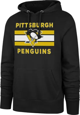 Produktbild von NHL Pittsburgh Penguins Hoody Vintage Burnside Kaputzenpullover hooded sweater Pullover Schwarz (M)