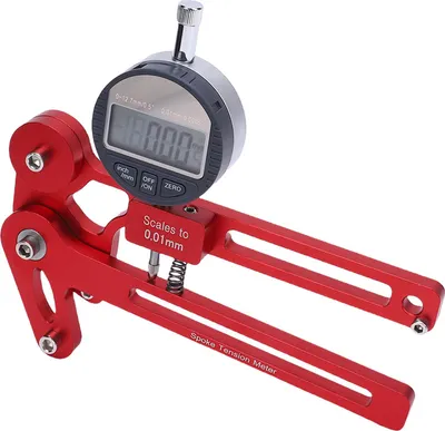 Productafbeelding van Spakenspanner. Nauwkeurig meetinstrument met referentieblad voor fietsen