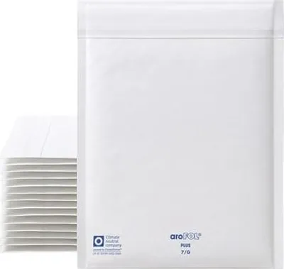 Image de Enveloppes d'expédition pour services de messagerie, film à bulles aroFOL plus G17 – carton de 100 pièces