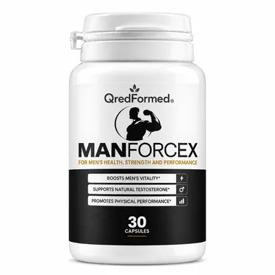 Produktbild von MANFORCEX – Tägliche Balance- & Nährstoffunterstützung für Männer – 30 Capsules