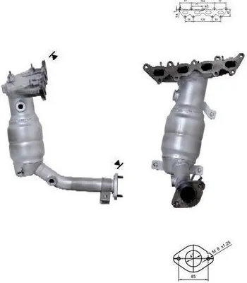 Produktbild von VEGAZ Katalysator Kat für FIAT 500 (312) Euro 4 FTK-853