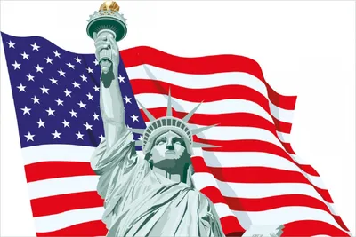 Produktbild von Wallario Poster - Freiheitsstatue USA, Kunstdruck Größe: 61 x 91,50 cm