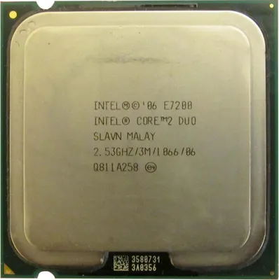 Obrázek produktu pro Počítačový procesor LGA 775, Core 2 Duo E7200, 2,53 GHz, Sla95, patice LGA775