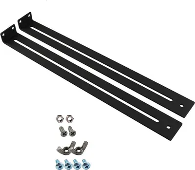 Produktbild von 1/2 Sets Schubladen-Reparaturset mit Schrauben, Holzspanplatten, MDF, Kommode, Bruchverstärkungshalterung, Mittelmontage, Möbelreparaturzubehör