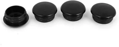 Immagine prodotto di Piastre di protezione per tubi tondi 17 mm x 15 mm, 4 pezzi, protezione per mobili