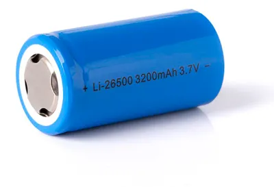 Produktbild von 26500 Li-Ionen-Akku 3,6V - 3,7V mit 3200mAh Kapazität