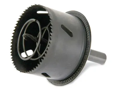 Image de Scie cloche professionnelle pour boîtes pour cloisons creuses, 68 mm, foret, coupe-cercle, scie cloche, couronne de scie