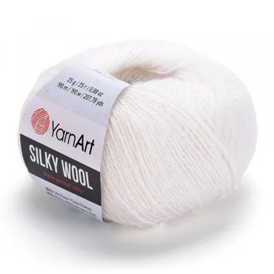 Obrázek produktu pro Silky Wool příze 10 x 25 g 347