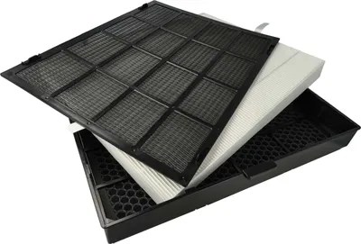 Produktbild von vhbw Luftilter Ersatz für Ideal 8710002 für Luftreiniger - Kombifilter Vorfilter + HEPA + Aktivkohle