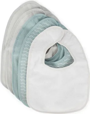 Produktbild von Bieco Lätzchen Baby Wasserdicht | 5er Pack | Baby Lätzchen Baumwolle | Waschbar | Latz Baby Latz Lätzchen Wasserabweisend Lätzchen Wasserdicht Schlabberlatz Bibs Bebek Önlüğü Lätzchen Brei