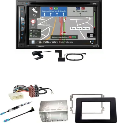 Produktbild von Pioneer AVIC-Z730DAB USB Bluetooth DAB+ CD Einbauset für Nissan NV400 ab 2019