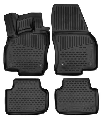 Produktbild von AD Tuning Gummi Fußmatten Set für Audi Q3 F3, Bj. 2018-
