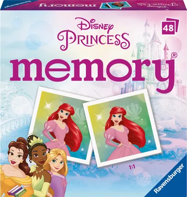 Immagine prodotto di Mini Memory® | Disney Princess | 48 carte illustrate | Ravensburger | Gioco