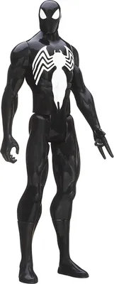 Produktbild von Figur Marvel Titan Serie Spider-Man Black Suit