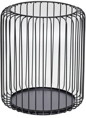 Produktbild von Schwartzlicht-Set aus 2 großen ovalen Metallleuchten, schwarze Deko-Lichter, schwarze Draht-Lichter.