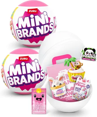 Obrázek produktu pro Sada miniaturizovaných figurek "kawaii" - překvapivá sada