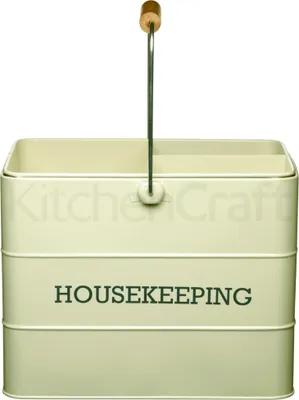 Produktbild von KitchenCraft - Aufbewahrungsbox "Housekeeping-Box" cremefarben LNHKEEPCRE