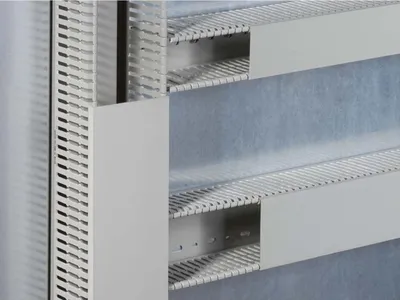Produktbild von Rittal TS 8800.751, Kabelmanagementtafel, Stahl, Grau, 20 Stück(e)