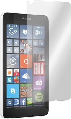 Produktbild von 2er-Pack PhoneNatic Glas-Folie klar  kompatibel mit Microsoft Lumia 640 - Panzerglas für Lumia 640