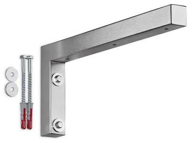 Produktbild von SOTECH Wandkonsole L-Winkel WK350 350 x 150 x 30 mm Edelstahl