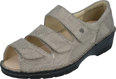 Produktbild von Finn Comfort Ischia Sandale geschlossen, Damen, Leder, Beige, NEU - Damenschuhe Sandale bequem / lose Einlage, Beige, leder (storm)