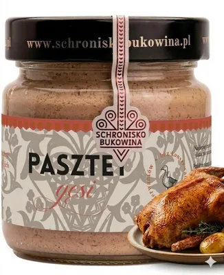 Produktbild von Gänsepastete 160g - Schronisko Bukowina