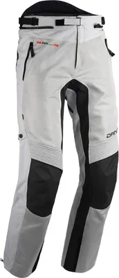 Imagen del producto de DANE Arreso, pantalones de textil para motocicleta, color gris claro/