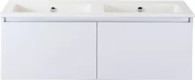 Obrázek produktu pro Koupelnová sestava Sanox Frozen 121 cm bílá vysoce lesklá 75735001