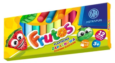 Produktbild von Astra Duftplastilin Frutos 12 intensive Farben