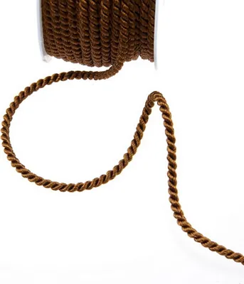 Produktbild von Acetatkordel braun - 6 mm Breite auf 25 m Rolle - 211006 05-R 006