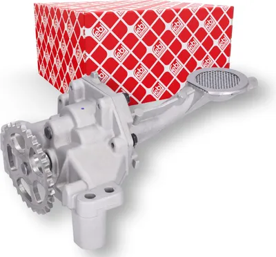 Produktbild von FEBI BILSTEIN 178555 Ölpumpe Motorölpumpe passend für PEUGEOT 206 Schrägheck (2A/C) PARTNER Combispace (5F) PARTNER Kasten (5) für CITROËN