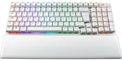 Produktbild von ROG Strix Scope II 96  (weiß, DE-Layout, ROG NX Snow)