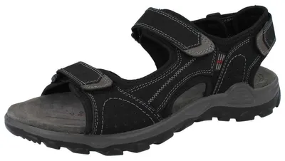 Produktbild von LONGO Herren Sandale schwarz Nubukleder - Größe: 42