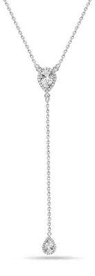 Produktbild von Bibei Doppelte Tropfenkette für Damen aus 925er Sterlingsilber BICLL028