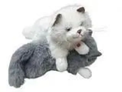 Produktbild von Plüschtier Katze, 55 cm, mit Geräuschen, MIX - ADAR