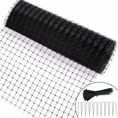 Productafbeelding van Famanu beschermingsnet, 2,1 x 20 meter - robuust tuinnet met 30 kabelbinders