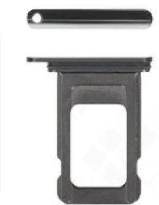 Produktbild von Ersatz SIM Tray Simkartenhalter für Apple iPhone 11 Pro (A2215) space grey