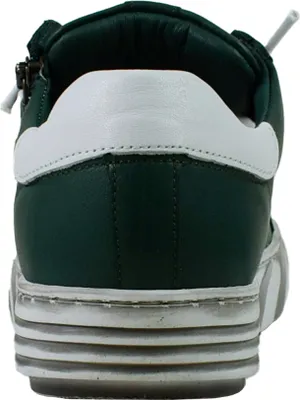 Produktbild von Gemini Damen Sneaker Leder Plateau mit Gummizug und Reißverschluss 343850-02, Größe:41 EU, Farbe:Grün