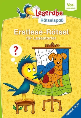 Produktbild von Ravensburger Leserabe Rätselspaß - Erstlese-Rätsel für Lesestarter ab 5 Jahren - Vor-Lesestufe