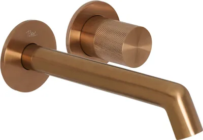 Produktbild von Ben Engraved Cross Abdeckset für Unterputz-Waschtischarmatur Kupfer - Wasserhahn