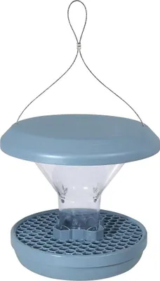 Produktbild von Vogel-Futtersilo Davos hellblau