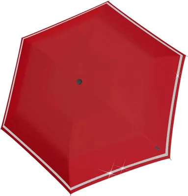 Image de Knirps parapluie de poche parapluie Rookie Manual Umbrella Salsa rouge