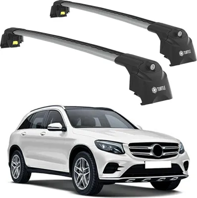 Obrázok produktu pre TURTLE STREŠNÝ NOSIČ AIR-2 , Silver MERCEDES-BENZ GLC-CLASS X253 2016 - 2022