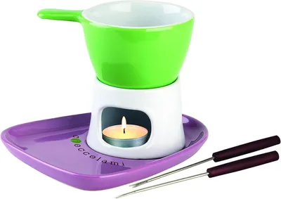 Produktbild von Schokoladenfondue aus Keramik von,Set 6 Stück