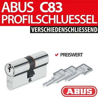 Produktbild von ABUS Türzylinder C83N 30/55 vs.