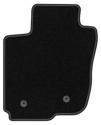Image de Tapis conducteur en moquette pour Toyota RAV4 III 2006-2013 (SUV) – 1 pièce, noir, sur mesure – Wielganizator BASIC