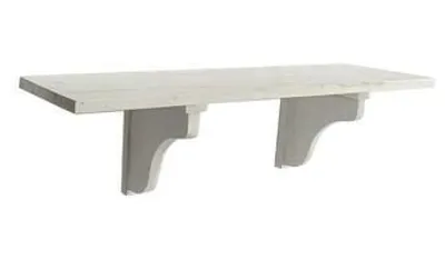 Produktbild von Weißes Regal, 50x20x16 cm (Set mit 3 Stück)